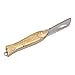 Bluejaye Fish-shape Keyring Pocket Keychain Tactical Small Folding Folder Knife Brass