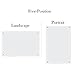 Lockways Glass Dry Erase Board, Frosted Glass White Board| Wall-Mounted Frameless Whiteboard 36