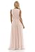 AX Paris Women's V Front Lace Top Maxi Dress