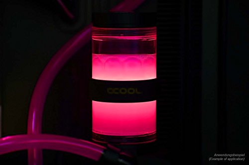 Alphacool 18554 Eiswasser Pastel Purple/Red UV-Active premixed coolant 1000ml Water Cooling Water additives
