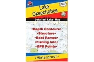 Fishing Hot Spots Chart - Lake Okeechobee