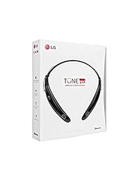 LG   Auriculares inalámbricos de contorno de cuello para uso profesional, Negro