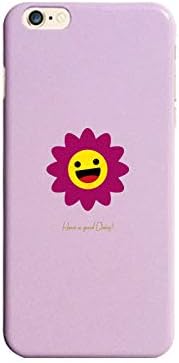 Amazon Google Pixel3axl ケース カバー パープル グーグルピクセル3axl スマホケース スマホカバー ハードケース イラスト デザイン デイジー フラワー 花 ニコちゃん スマイル Smile Daisy ニコちゃんイラスト ピンクデイジー ケース カバー 通販