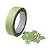 Glow in The Dark Tape 2.5cm x 9m Glow Tape Sticker Removable Wateproof Self Adhesive Luminous Tape for Stairs, Steps, Stage, Walls, Safety, Parties, Markers (Glow Tape)