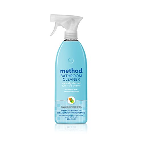 Method Bathroom Cleaner, Eucalyptus Mint, 28 Ounce, 8 pack, Packaging May Vary