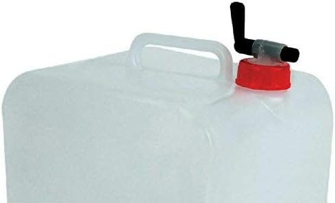 MP Essential 15L Foldable Camping Caravan Portable Travel Water Carrier Container, Transparent - Image 3
