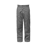 Military BDU Pants, Army Cargo Fatigues - Grey