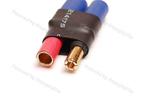Pack(5) New Male EC5 to 5.5mm Bullet Adapter Heavy Duty for RC Turnigy Zippy