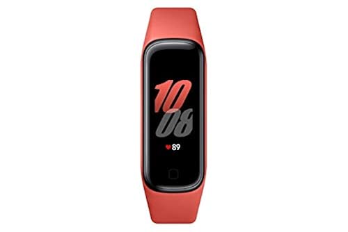 Samsung Galaxy Fit Bluetooth Fitness Tracking Smart Band (Red