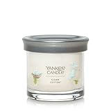 Yankee Candle Clean Cotton Scented, Signature 4.3oz