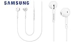 [2 PACK] Headphones/Earphones/Earbuds, ebasy 3.5mm wired in-ear headphones with Mic and remote control for Samsung Galaxy S8 S7 S6 S5 S4 Edge + Note 4 5 6 7 8 and more android devices(White)