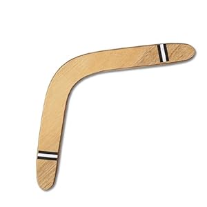 Amazon.com : Fury Martial Arts All-Wood Boomerang (22 ...