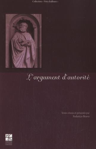 L' argument d'autorité