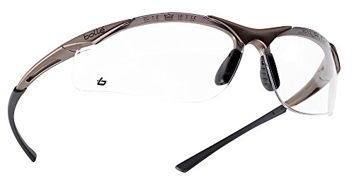 Bollé safety 253-ct-40044 contour safety eyewear with semi-rimle…