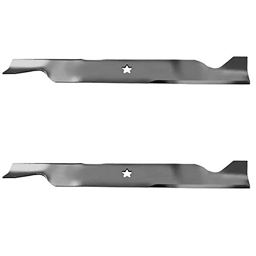 Set of Two New Ariens Riding Mower High Lift Mower Blades fits 46" Decks Replaces 21546611