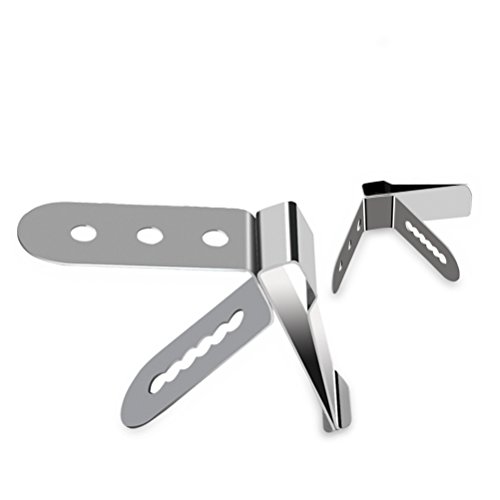 vorey Meat Thermometer Probe Clip for Ambient Temperature Readings of BBQ Smoker Oven Grill,Set