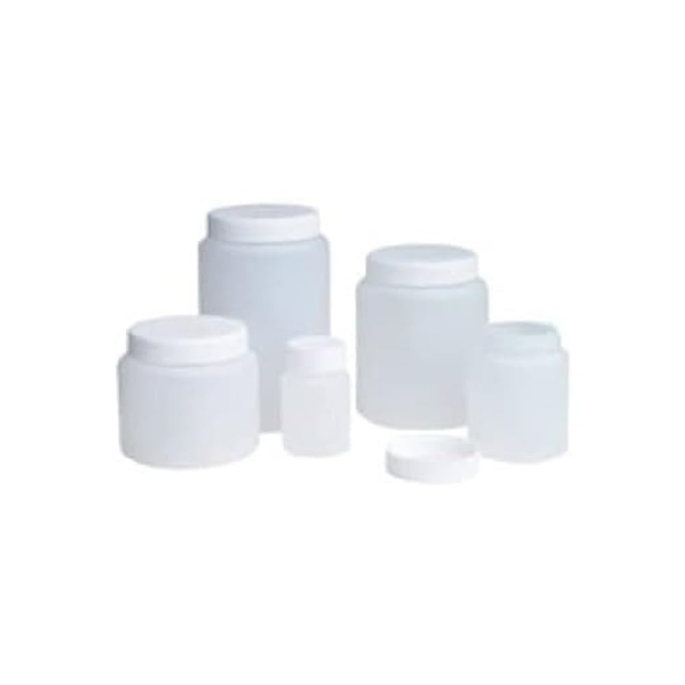 neoLab 3-2120 HDPE (High-Density Polyethylene) Box with Screw Cap, 500 ml