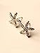 Pixel Jewelry 1985 - 1pc Women Girls Fashion Personality Crystal Starfish Ear Clip Cuff Earring New