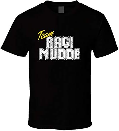 Team Ragi Mudde Cool Foodie Team Food Fan Retro T Shirt