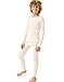 Hanes X-Temp 25451 Boys X-Temp Thermal Set Size Medium - Natural Skintone