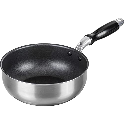和平フレイズ(Wahei freiz) 小さい 深型フライパン 炒め鍋 18cm お弁当 朝食 IH・ガス対応 ジャストパンNEO RB-2309
