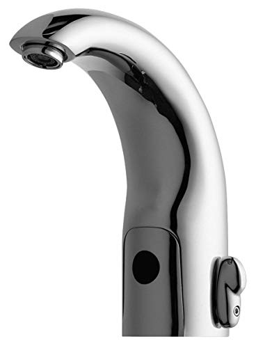 Low Lead Cast Brass Bathroom Faucet, Sensor Handle Type, No. of Handles: 0