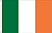 Irish Flag 3x5 ft - Beautiful, Durable, All Weather Nylon, Ireland Flag with Fully Sewn Vibrant Stripes - UV Fade Resistant with Grommets – 100% Made in The USA