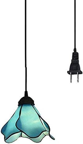 Kiven ペンダントライト コンセント式 かわいい ガラス 照明器具 E26 おしゃれ Led アンティーク調 人気ブレゼント インテリア