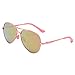 Evebright Kids Child(2~10yr Old) Retro Aviator Polarized Sunglasses Metal Frame UV400 Pink