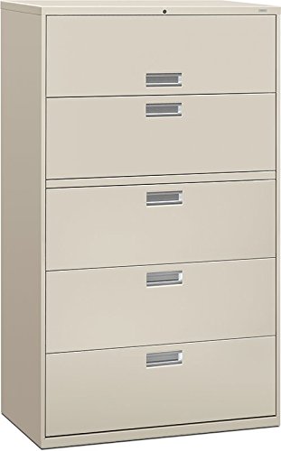 Amazon Com Hon 695lq 600 Series Five Drawer Lateral File 42w X