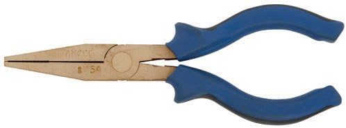 8254 Pliers, Flat Nose, Non-Sparking, Non-Magnetic, Corrosion Resistant, 6-1/4" OAL