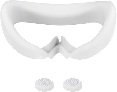 Generic Silicone VR Face Cover Pad for Pico 4 - Anti-Leakage Lightproof Cushion