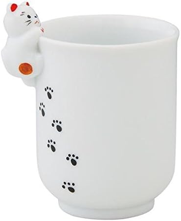 Seto Ware Kitty Cat Manekineko Japanese Tea Cup Yumoni