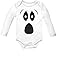 Baby Halloween Ghost Costume Outfit Cute Infant Baby Long Sleeve Bodysuit