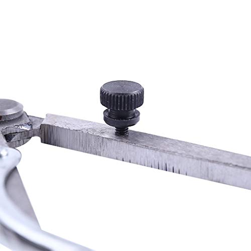 image for Wllsagl Xouwvpm Steel Leather Craft Tool Compass Wing Divider Scriber 