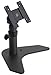 MonMount Single LCD Monitor VESA Desk Stand - Height Adjustable, Black (LCD-6410B)