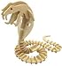 DIY 3D Wooden Animal Puzzles | Set of 6 | Bull, Butterfly, Cobra, Dinosaur, Elephant, Spider