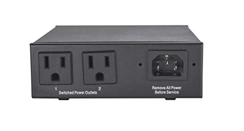 image for Synaccess NP-02B Remote PDU, UL-STD TUV Listed, 2 Switchable Outlets. 