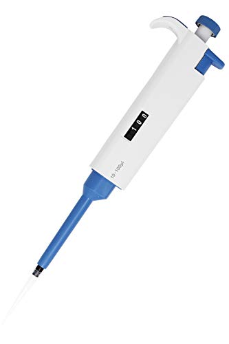 Complete Micropipette Kit: 4 Pipettors (0.5-10μl 10-100μl 100-1000μl 1000-5000μl); Pipette Stand; 3 Racks of 96 Sterile Pipette Tips - Thumbnail 2