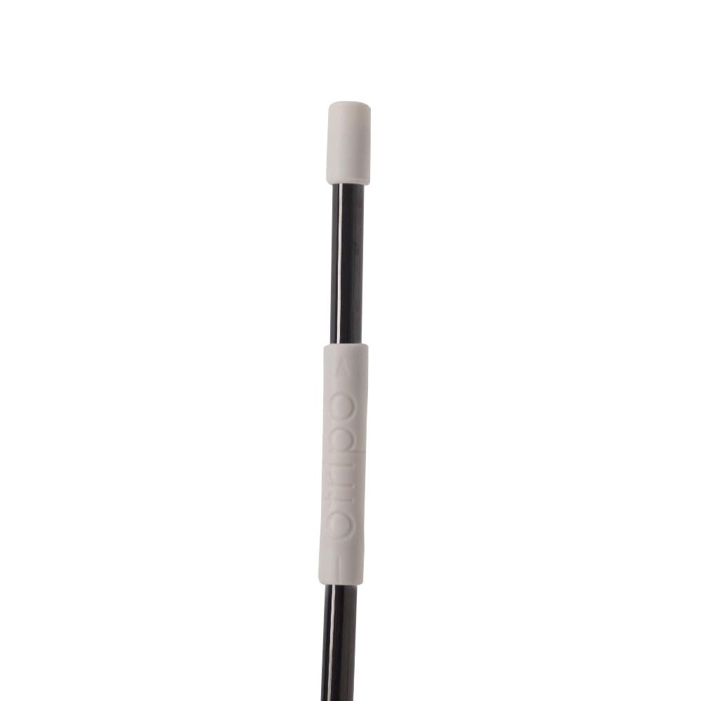 EDENSWEAR Otripo Stainless Steel Silicone Composite Straw Flexible Reusable with Cleaning Brush safety no noise (Black), (OTO-21-001)