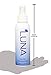 Luna Yoga Mat Cleaner Spray Kit 4oz - 100% All-Natural & Organic - Clean & Disinfect With No Sticky Residue - Includes Microfiber Cloth Yogi Towel