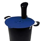 Cellar Made Anova Sous Vide Silicone Lid for Anova Nano Cooker in a Stockpot Cooking Pot Instant Seal No More Cling Wrap (Blue)