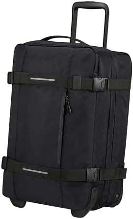 Urban Track, Reisetasche mit 2 Rollen, 55 cm, 55 L, Schwarz (Asphalt Black)