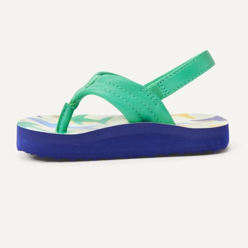 Amazon Essentials Unisex Kids Flip Flops with Back Strap