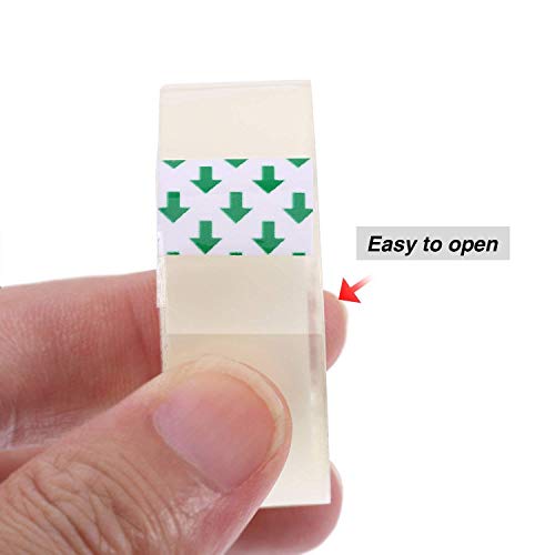Transparent Adhesive Tape Clear Tape Invisible Packing Tape for Office School and Home, Each Roll 3/4 x 1200 Inches (36)