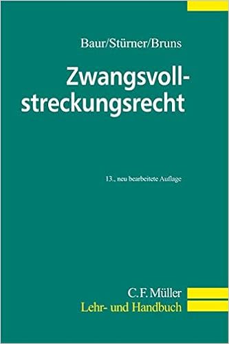 Zwangsvollstreckungsrecht C F Muller Lehr Und Handbuch Sturner Rolf Bruns Alexander Baur Amazon De Bucher