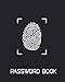 Password Book: Password Book With Tabs Large Print by