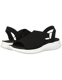 Skechers Ultra Flex Engineered Knit Sling-Back Sandalias deportivas para mujer