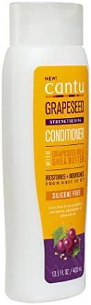Cantu Grapeseed Strengthening Conditioner 400ml for Damaged Hair view 2