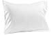 White Toddler Pillowcase 100% Softest Cotton Sateen Toddler Pillow Case, Fits 13